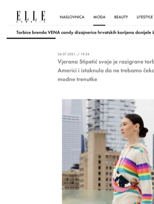 VENA candy  x  ELLE Croatia